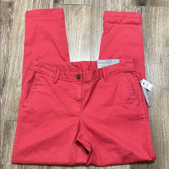 TALBOTS Red Pants - Picture 1 of 10